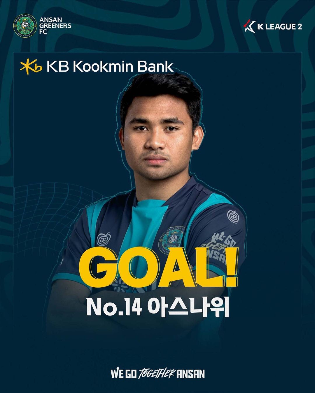 5 Fakta Gol Debut Asnawi Mangkualam di Liga Korea Bersama Ansan Greeners