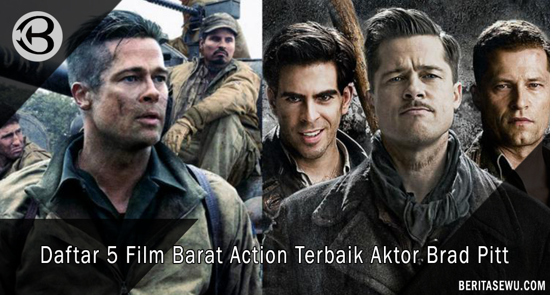 Daftar 5 Film Barat Action Terbaik Aktor Brad Pitt